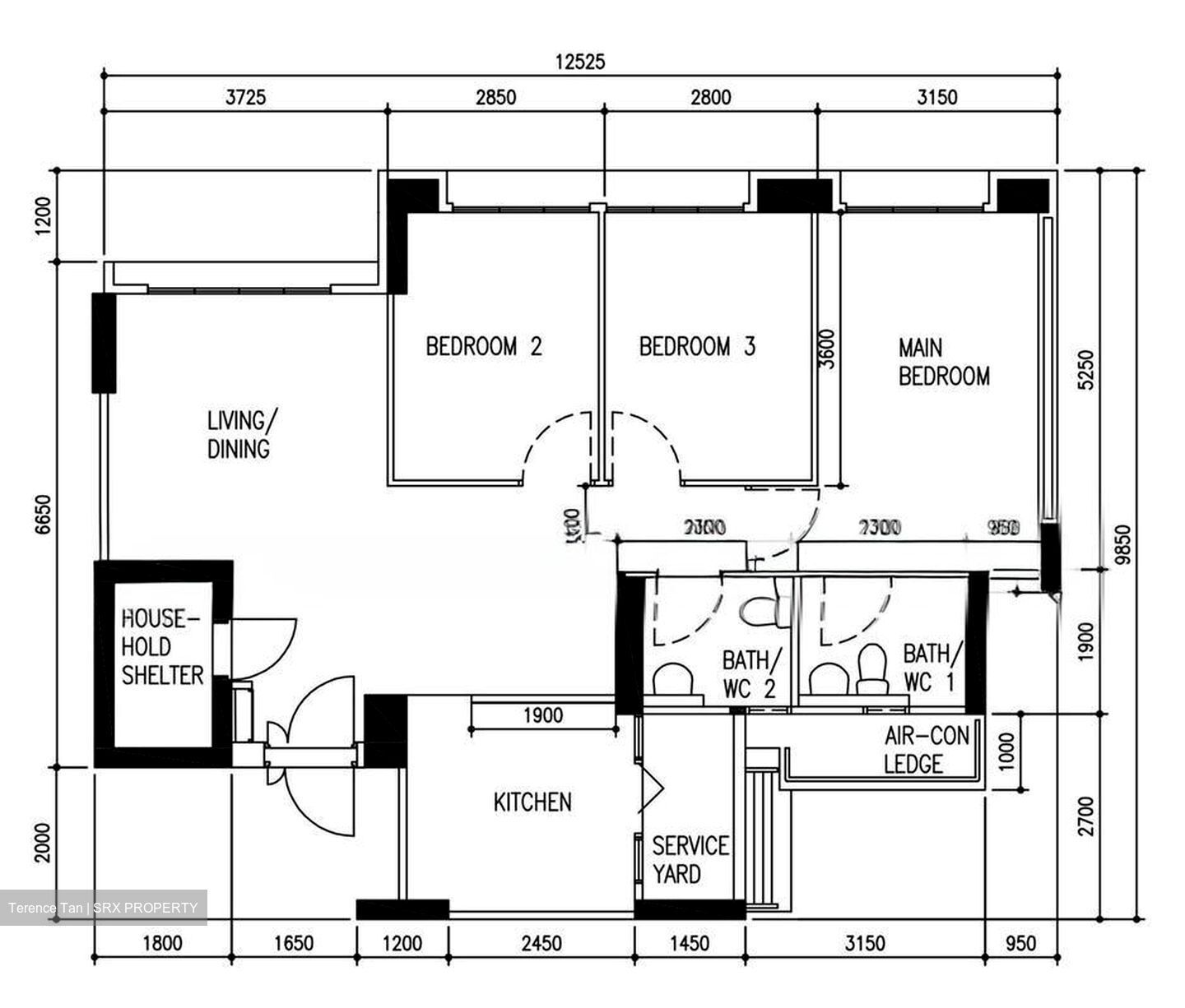 Blk 70C Telok Blangah Ridgeview (Bukit Merah), HDB 4 Rooms #520413491